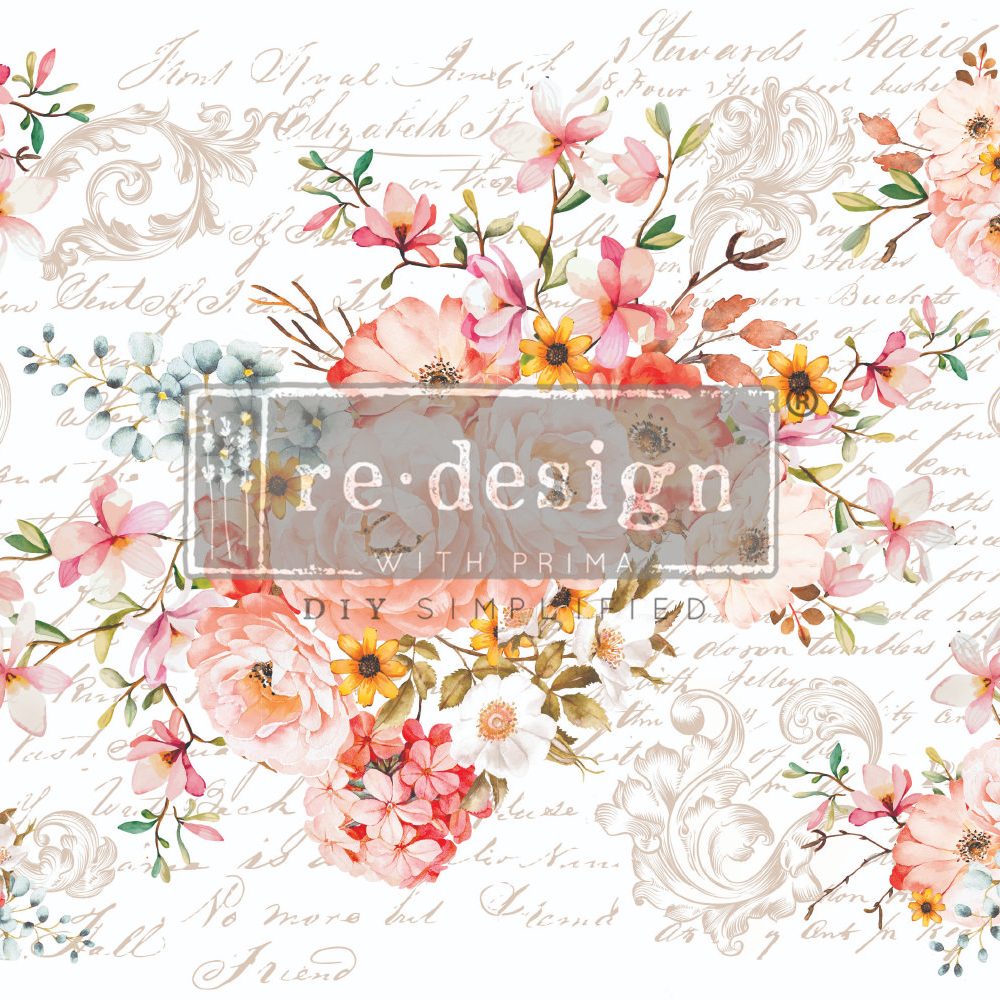 Rose Celebration | Redesign With Prima Decor Transfer