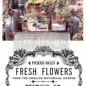Fresh Flowers | Redesign With Prima Decor Transfer