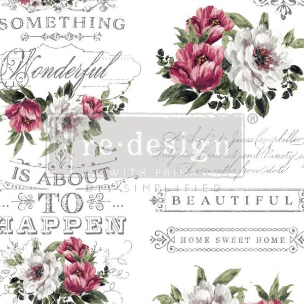 Hopeful Wishes | Redesign With Prima Decor Transfer