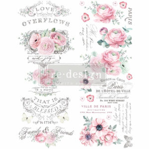Overflowing Love | Redesign With Prima Decor Transfer
