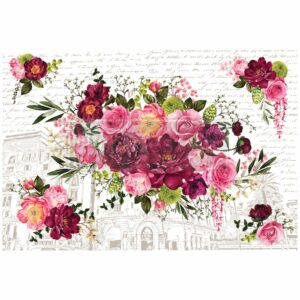 Royal Burgundy | Redesign With Prima Decor Transfer