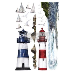 Lighthouse | Redesign With Prima Decor Transfer