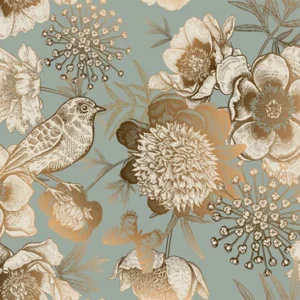Foil Birds | Mint By Michelle Decoupage Paper