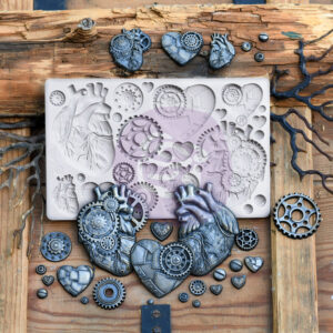 Steam Punk Hearts | Redesign With Prima Decor Moulds