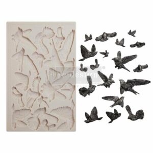 Flocking Birds | Finnabair Decor Mould