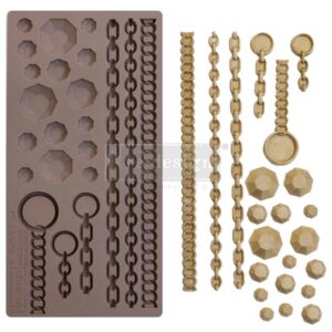 Gems and Chains CeCe Restyled | Redesign with Prima Decor Mould