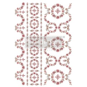 Flower Garland | Redesign With Prima Decor Transfer | Annie Sloan