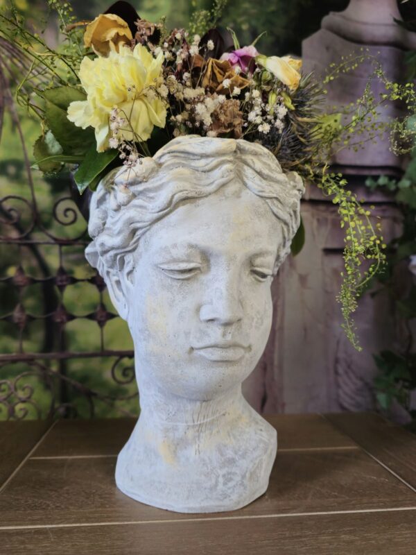 Cherub Head Planter - Image 4