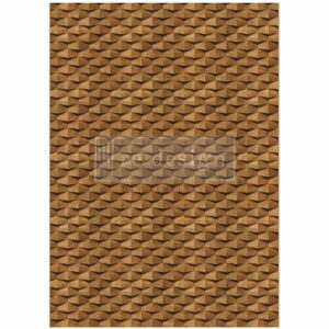Timber Luxe | Redesign With Prima A1 Decoupage Fiber Paper