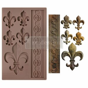 Fleur De Lis En Or | Redesign With Prima Decor Mould