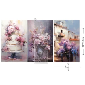 Lilac Lush Celebration | Redesign With Prima Decoupage Papers (3PK) 19x30