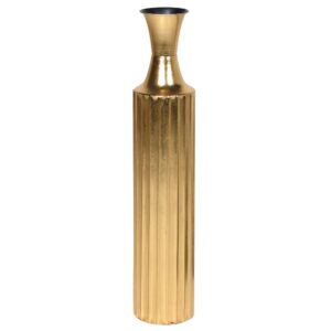 Luxurious Tall Gold Vase