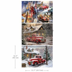 Christmas Cargo | Redesign With Prima A3 Fiber Paper Tripple Pack