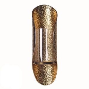 Elegant Gold Sconce Candle Holder