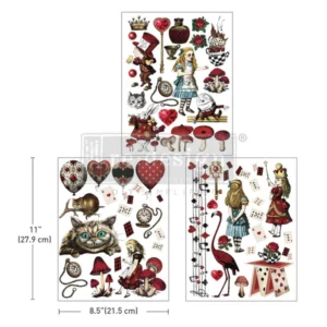 Wonderland Impressions | Redesign With Prima Middy Decor Transfer