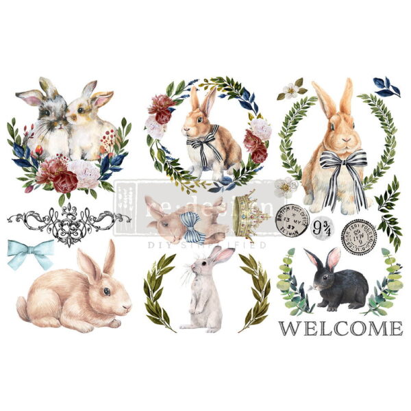 Cottontail | Redesign With Prima Small Decor Transfer