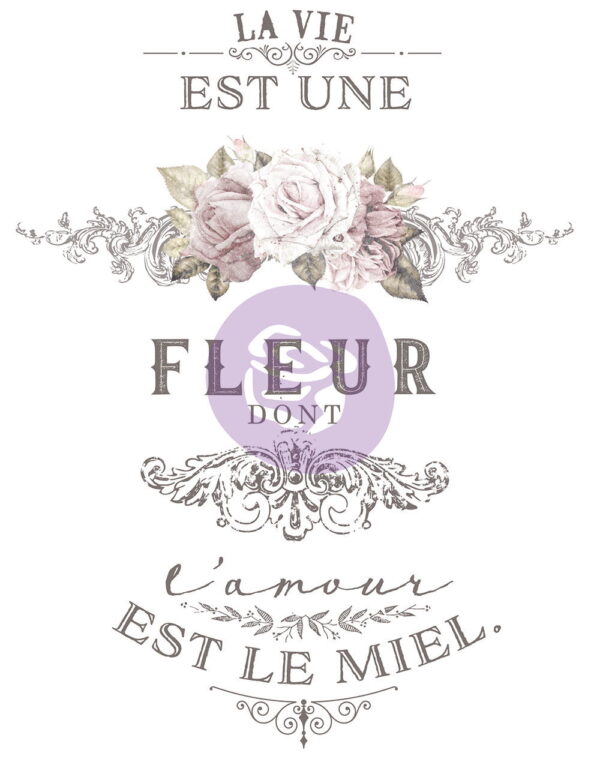L'Amour Est Le Miel | Redesign With Prima Decor Transfer