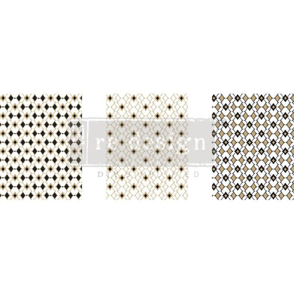 Moroccan Diamonds | Redesign With Prima Middy Decor Transfer