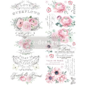 Overflowing Love | Redesign With Prima Decor Transfer