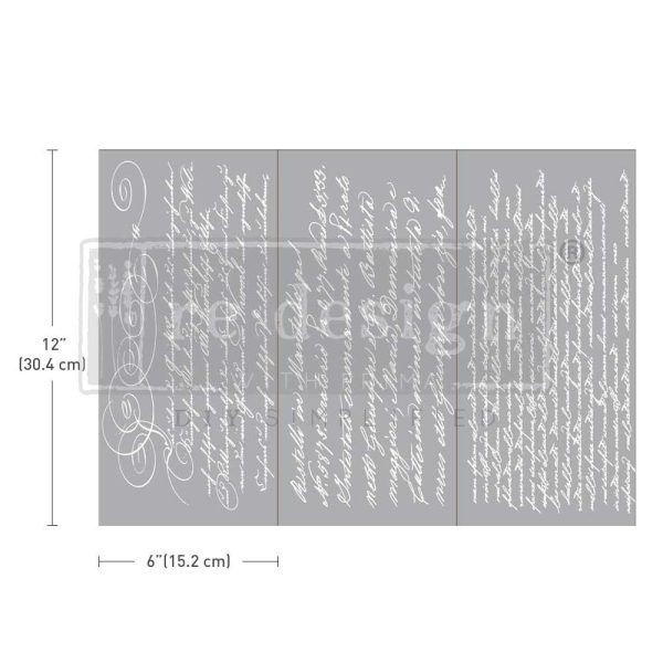 Secret Letter II | Redesign With Prima Small Decor Transfer