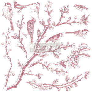 Springtime | Redesign With Prima Decor Stamps