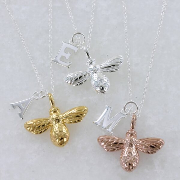 Bumble Bee Sterling Silver Necklace - Image 2