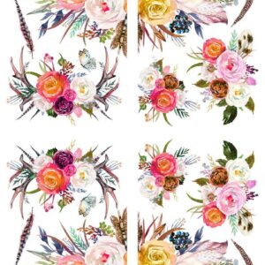 Flower Child | Belles And Whistles Decor Transfer
