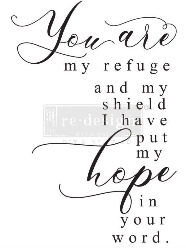 Hope | Redesign With Prima Decor Transfer