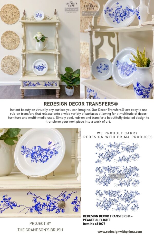 Peaceful Flight | Redesign With Prima Decor Transfer - Image 2