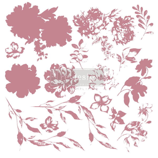 Sweet Blossoms | Redesign With Prima Decor Stamps