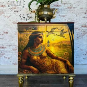Queen-of-the-Nile-Mint- Decoupage-Paper
