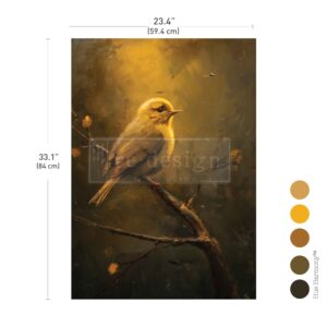 Amber Nest | Redesign With Prima A1 Decoupage Paper | Limited Edition