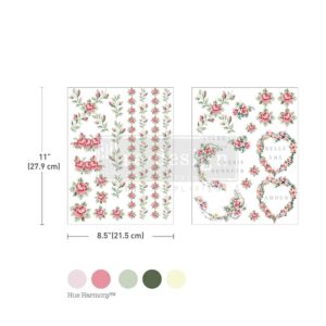 Nostalgic Blooms | Redesign With Prima H20 Decor Transfer