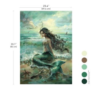 Mystic Waves | Redesign With Prima A1 Decoupage Paper | Limited Edition