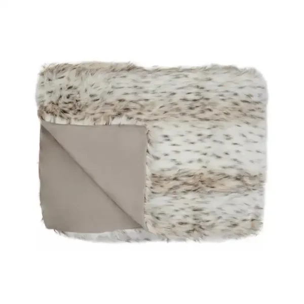 Bosie Lamina Animal Print Throw