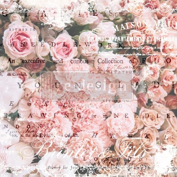 Angelic Rose Garden | Redesign with Prima Decoupage Paper