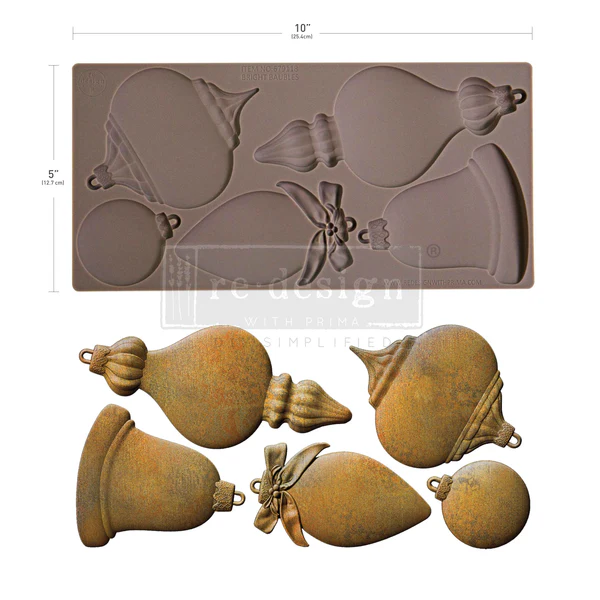 Redesign With Prima Decor Mould | Bright Baubles