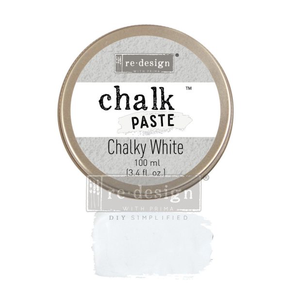 Chalky White | Redesign With Prima Chalk Paste