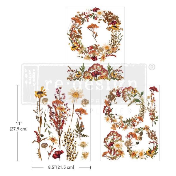 Dried Wildflowers | Redesign With Prima Middy Decor Transfer