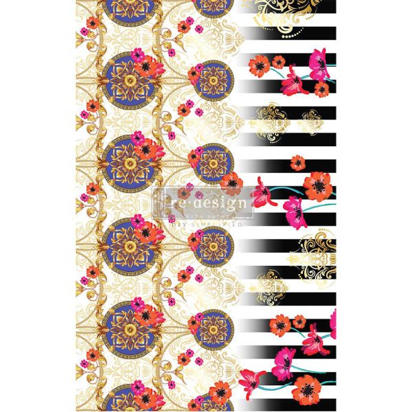 Fashion & Flora | Redesign With Prima Decoupage Tissue Paper