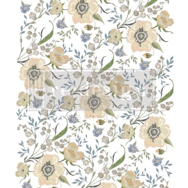 Goldenrod Florals | Redesign With Prima Decor Transfer