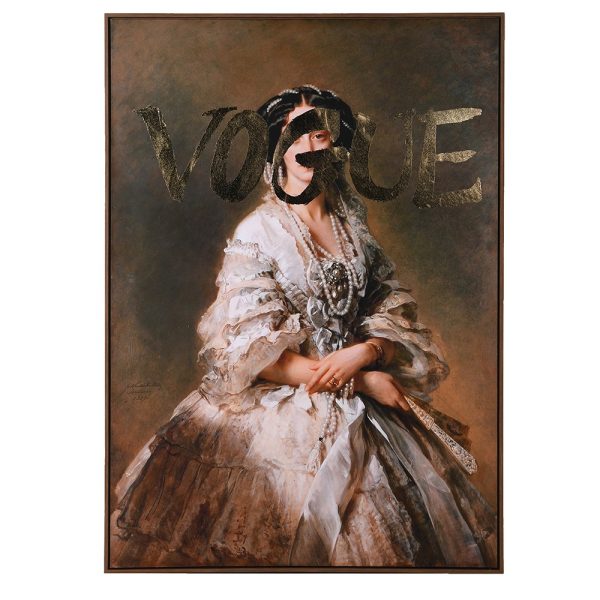 Large Framed Victorian Vogue