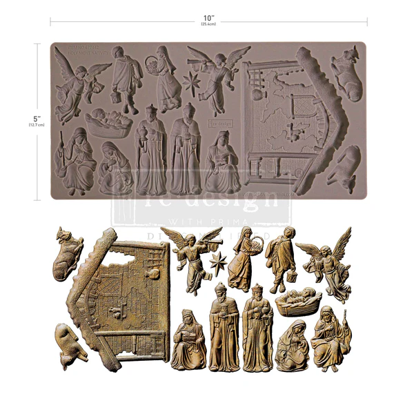 Holy Night Nativity | Redesign With Prima Decor Mould