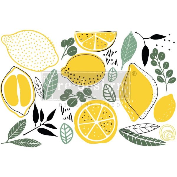 Lemon | Redesign With Prima Small Decor Transfer