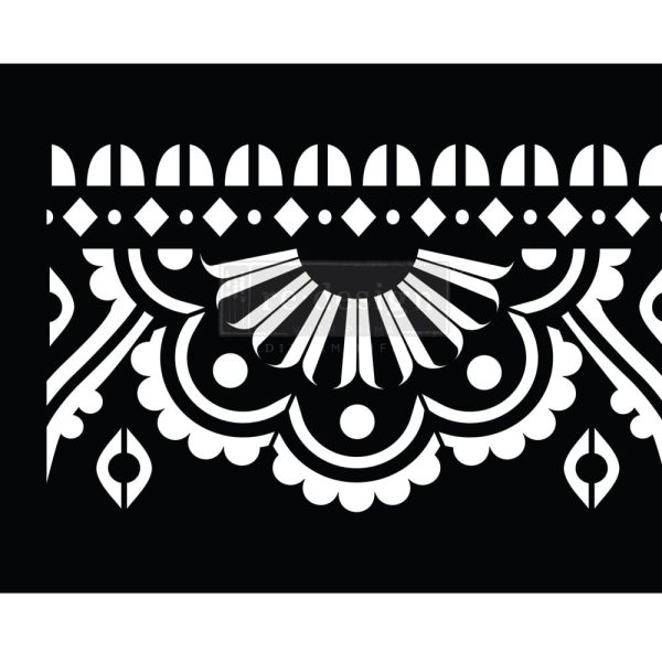 Mendhi Border | Redesign With Prima Stick & Style