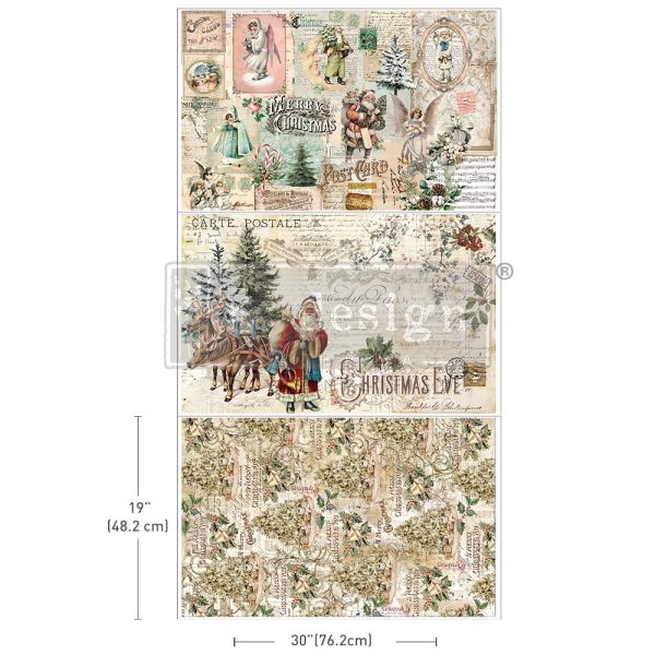 Holly Jolly Hideaway | Redesign with Prima Tripple Decoupage Paper