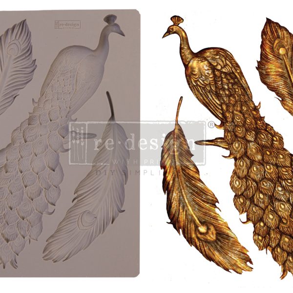 Regal Peacock | Redesign With Prima Decor Moulds