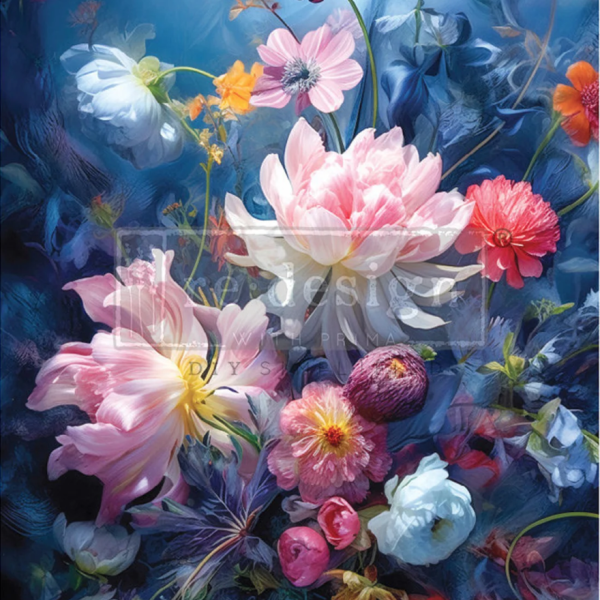 Enchanted Garden | Redesign With Prima A1 Decoupage Fiber Paper