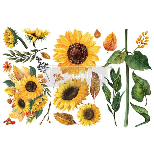 Sunflower Afternoon | Redesign With Prima Small Decor Transfer