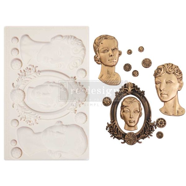 Vintage Ladies | Finnabair Decor Mould